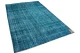 Vintage vloerkleed aqua 265cm x 176cm, nr 4908