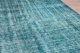 Vintage vloerkleed aqua 265cm x 176cm, nr 4908
