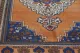 Vintage vloerkleed oranje, blauw 55101 225cm x 132cm