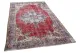 Vintage vloerkleed met rood nr.5821 285cm x 170cm