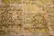 Geel patchwork vloerkleed 192cm x 164cm 