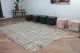 Vintage vloerkleed beige nr.7295 293cm x 188cm (kleed heeft een vlek)