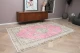 Vintage vloerkleed roze met beige 10315 273cm x 168cm