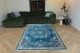 Teppich mit weichem Flor, blau, in verschiedenen Größen erhältlich.