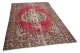 Vintage vloerkleed rood, groen 18553 270cm x 169cm
