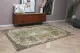 Vintage vloerkleed met groen 18226 276cm x 173cm
