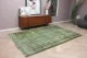 Vintage vloerkleed groen 27191 287cm x 181cm
