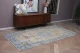 Vintage vloerkleed beige met blauw 27498 280cm x 140cm