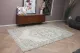Vintage vloerkleed groen 27873 290cm x 196cm