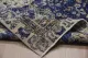Vintage vloerkleed blauw met beige 35118 201cm x 111cm