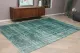 Vintage vloerkleed groen 35106 305cm x 200cm