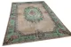 Vintage vloerkleed groen 35946 296cm x 192cm