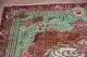 Sale Vintage vloerkleed bruin met rood en groen 7043 283cm x 160cm