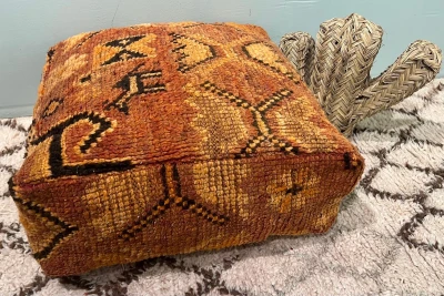  Marokkaanse Poef 60cm x 60cm x 25cm nr: 75062 incl. vulling