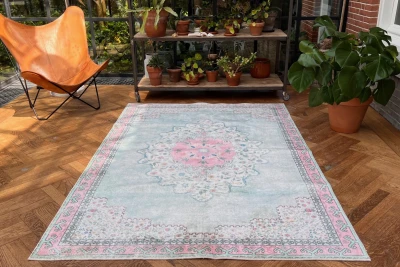 SALE Vintage style vloerkleed met zachte pool nr.3031, verkrijgbaar in diverse maten  