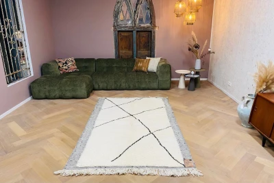 Beni ourain Teppich 15233 246cm x 147cm